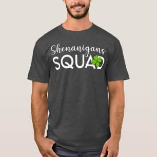 T-shirt Shenanigans Squad Saint Patricks Day Lucky