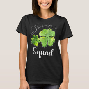 T-shirt Shenanigans Squad St Patrick's Day Shamrock C