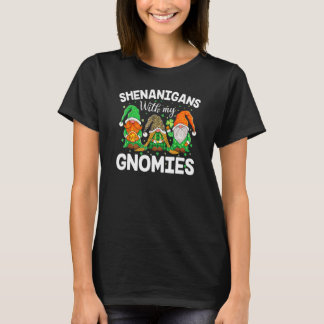 T-shirt Shenanigans With My Gnomies St Patrick's Day Gnome