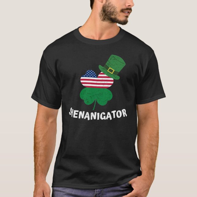 T-shirt Shenanigator de la Saint Patrick (Devant)