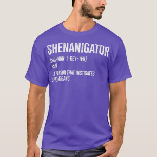 T-shirt Shenanigator Définition Drôle Boire Coupl Adulte C