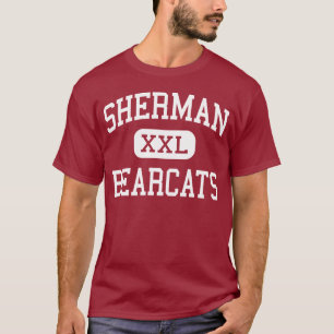 T-shirt Sherman - Bearcats - lycée - Sherman le Texas