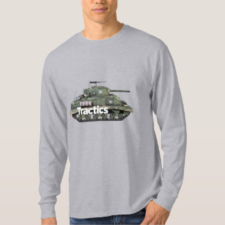 T-shirt Sherman+Nom Tracé T Chemise à manches longues, cou