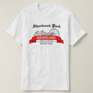 T-shirt Sherwood Park Kiddieland, Rockford, IL.