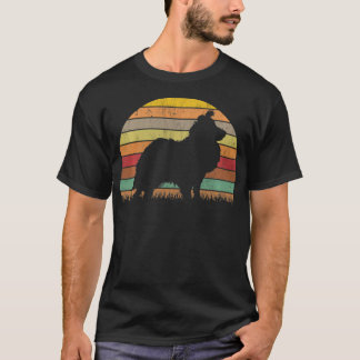 T-shirt Shetland Sheepdog Retro Vintage Shellover