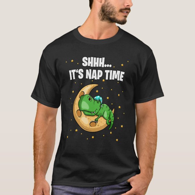 T-shirt Shhh It's Nap Time Sleepy Rex (Devant)