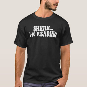 T-shirt Shhh je lis un ver de livres