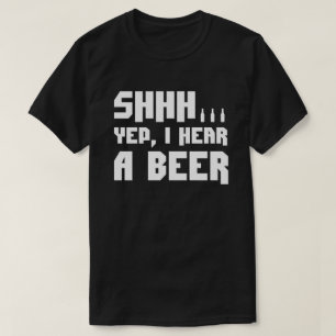 T-shirt Shhh. J'entends un ours drôle