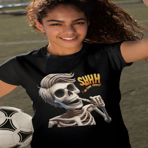 T-shirt SHHH... Personne Ne Se Soucie D'Être Unique Et Chi