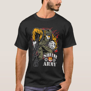 T-shirt SHIB ARMY Shiba Inu Soldier Crypto