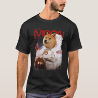 SHIB HODL À L'astronaute Lune Shiba Inu Token Cr