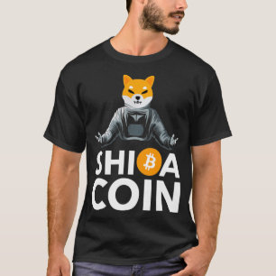 T-shirt SHIB Shiba Coin, Cryptomonnaie Shiba Inu Astrona