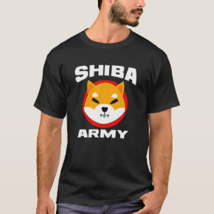 T-shirt Shiba Army Crypto Token Cryptocurrency Wallet Shib
