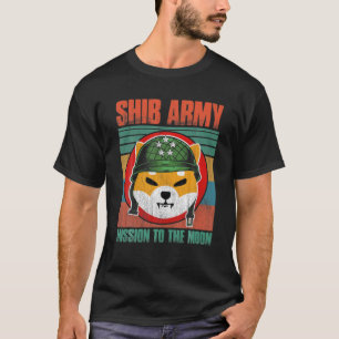 T-shirt Shiba Army Shiba Inu Coin Crypto Token Cryptocurre