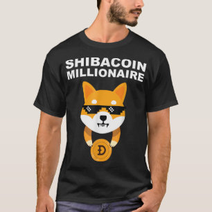 T-shirt Shiba Coin Le Millionaire Chargement Token Coin Sh