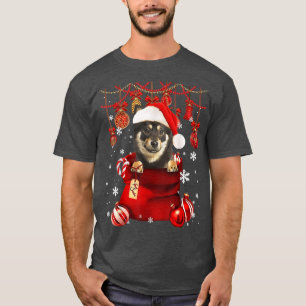 T-shirt Shiba Inu boule de neige chien dans le sac de poch