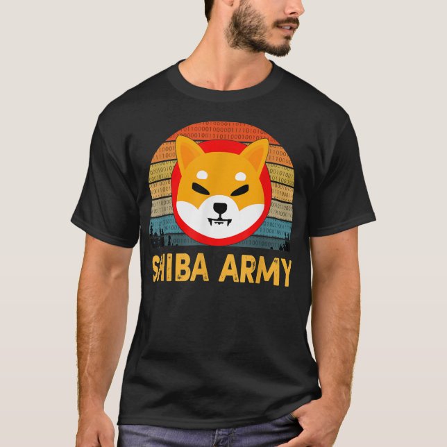 T-shirt Shiba Inu Coin Crypto Token Shib Cryptocurrency Sh (Devant)