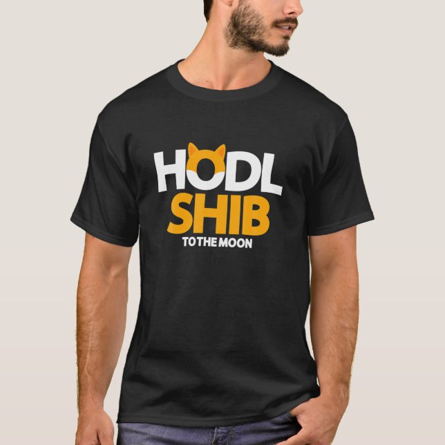 T-shirt Shiba Inu Coin Hodl $Shib Token Shiba Inu Crypto (Devant)