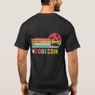 T-shirt Shiba Inu Doge Mon Régime De Retraite Dogecoin Cr