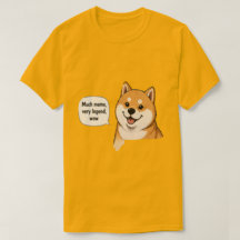 T-shirt Shiba Inu Much Meme My Legend
