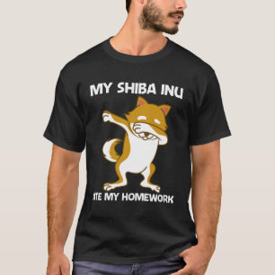 T-shirt Shiba Inu Pour Le Japon Élevage Animal
