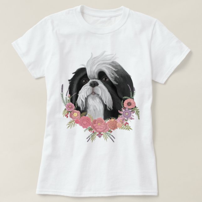T-shirt Shih Tzu (Design devant)