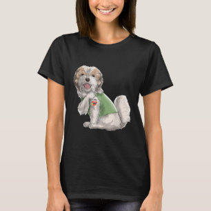 T-shirt Shih Tzu I Love Maman Tattoo Chien Chemise Fantast