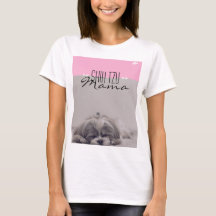 T-shirt Shih Tzu Mama pour Chien Moms