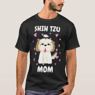 T-shirt Shih Tzu Maman maman maman maman maman maman maman