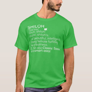 T-shirt Shiloh Nom Shiloh Définition Shiloh Nom Femme S