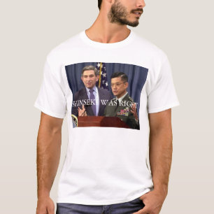 T-shirt Shinseki était exact