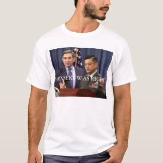 T-shirt Shinseki était exact
