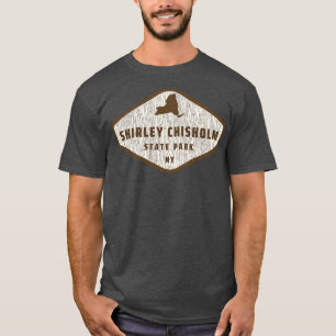 T-shirt Shirley Chisholm State Park New York Tree Log Text