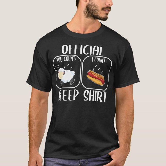 T-shirt Shirt de Hot Dog (Devant)