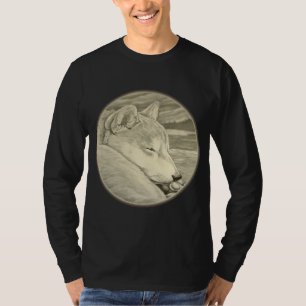 T-shirt Shirts Shiba Inu Art Chemise Homme Chien Chemises 