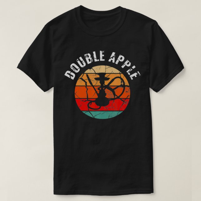 T-shirt Shisha, Hookah, Double Apple Hookah Flavor (Design devant)