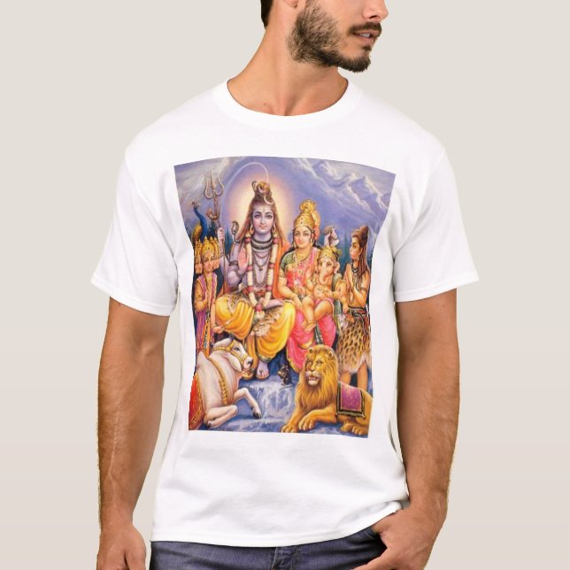 T-shirt Shiva-Parvati (Devant)