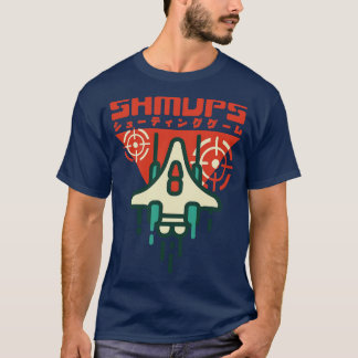 T-shirt Shmup Shoot Em Up Jeux Japonais Retro esthétique G