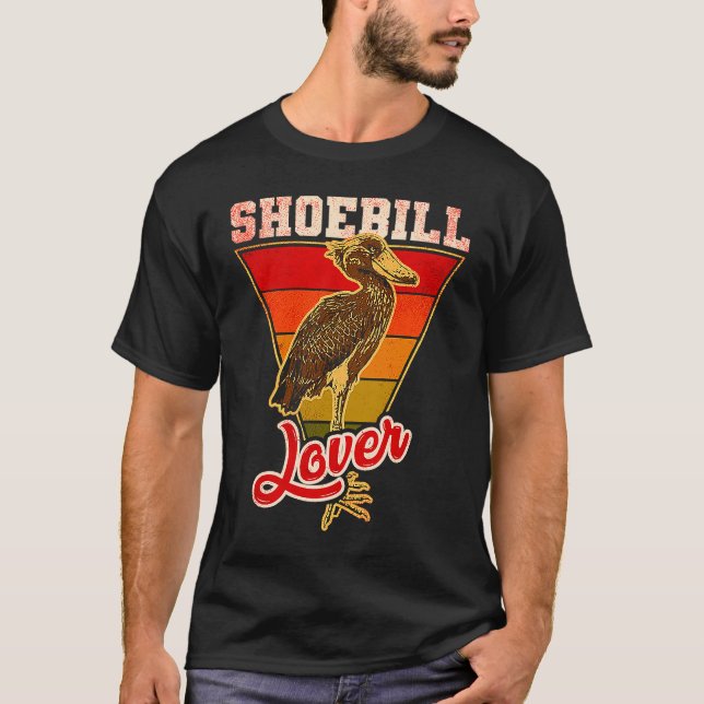 T-shirt Shoebill Bird Animal (Devant)