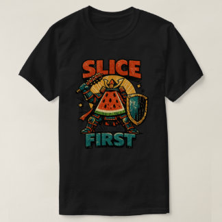 T-shirt Shogun Pastèque – TRANCHEZ D'ABORD Style Bande Des