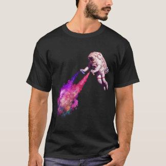 T-shirt Shooting Stars the astronaut artist gift