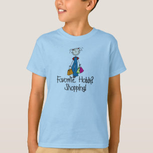 T-shirt Shopping Favori Hobby Shirt