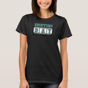 T-shirt Shopping Frenzy Shopping Addiction Shopah