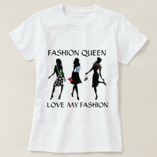 T-shirt SHOPPPING QUEEN COLLECTION Dames