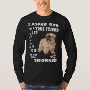 T-shirt Shorkie Tzu Chien Citer Maman Christmas Yorkie Tzu