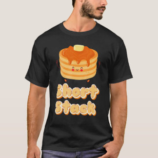 T-shirt Short Stack Of Pancakes & Maple Syrup Day Breakfas