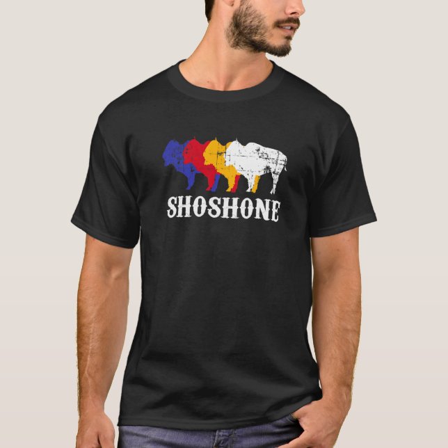 T-shirt Shoshone People Native American Indian Premium (Devant)