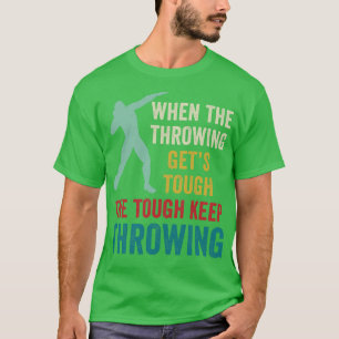 T-shirt Shot Putt Athlete Drôle Shot Putter Continuer à la