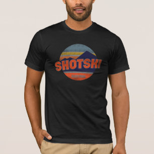 T-shirt "Shotski Bozeman" Cool Retro Drink