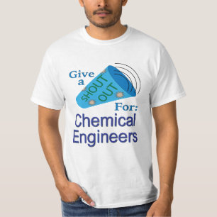 T-shirt Shout Out pour les ingénieurs chimistes